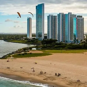 Flats Vista O Mar - Pe Na Areia - 4 Opcoes De Com Cafe Da Manha Apartamento Recife